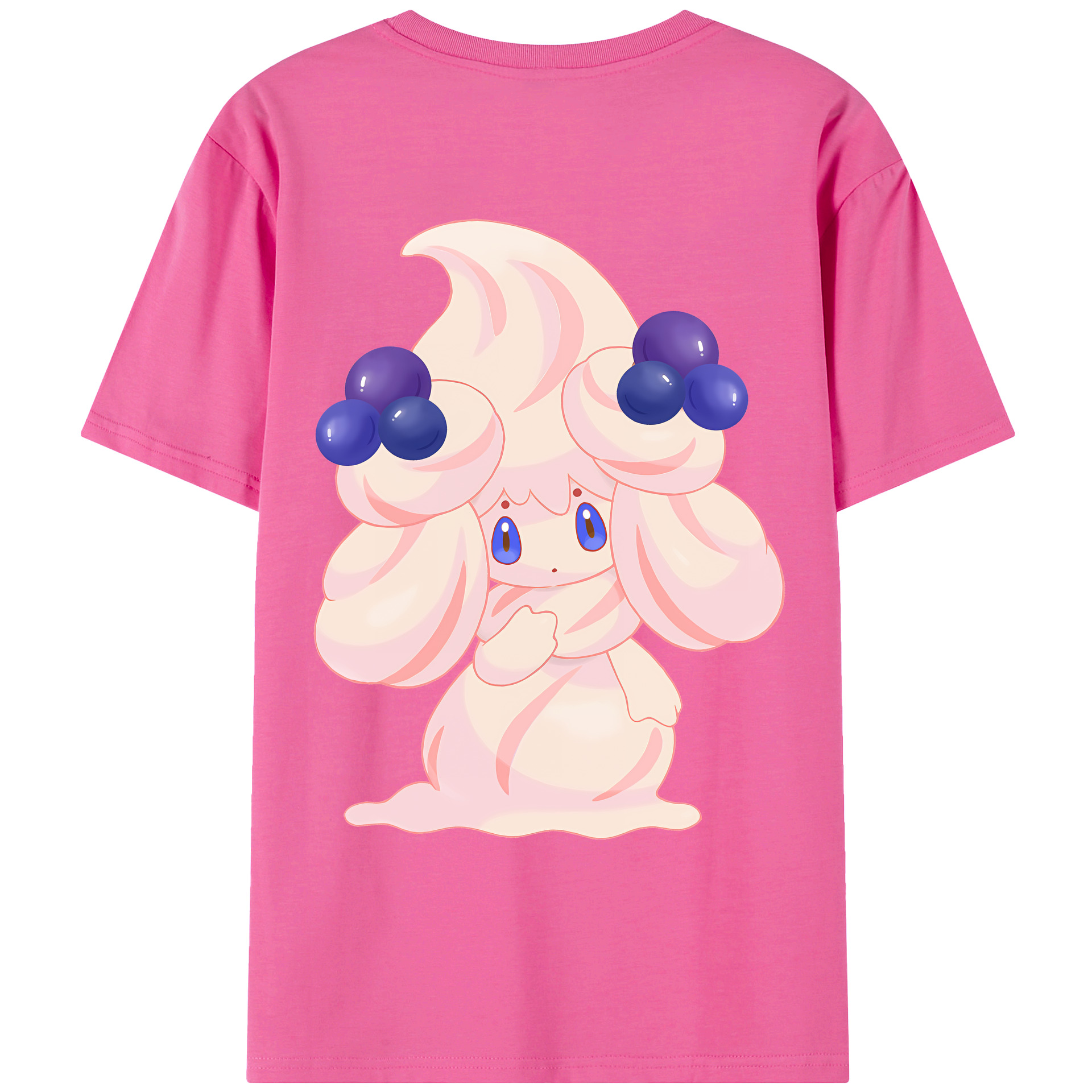 （画像用） ポケットモンスター Pokémon レディース半袖Tシャツ(バックプリント)
